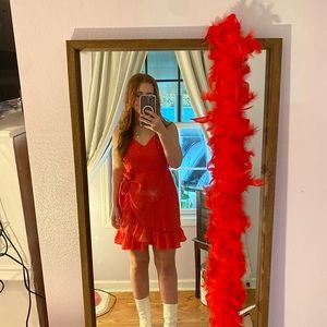 Pink flowy dress, never worn still has tags